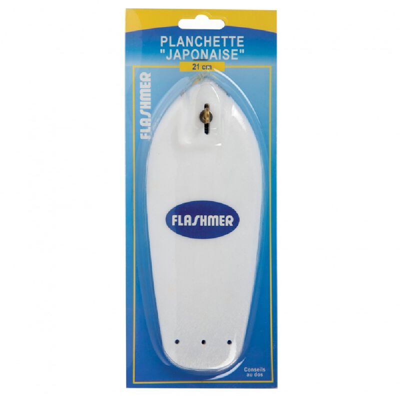 Planchette japonaise mer flashmer 18 cm - Trains de Plumes | Pacific P&ecirc;che