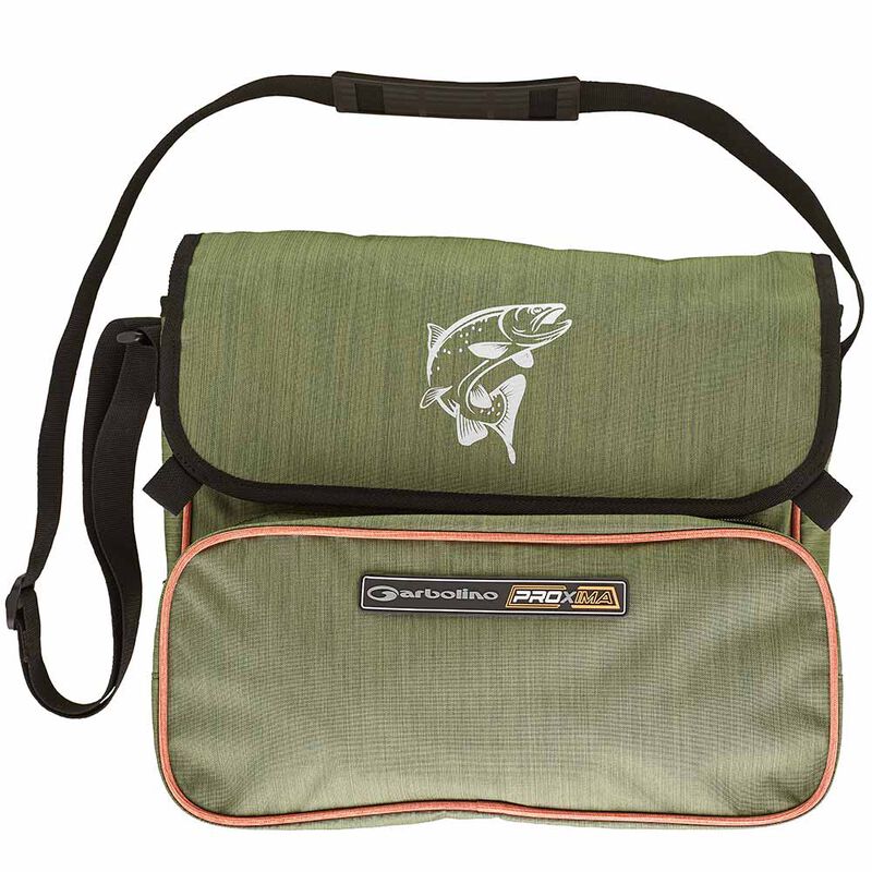 Musette Truite Tissue Garbolino 350x100x275mm - Sac &agrave; dos / Slings packs | Pacific P&ecirc;che