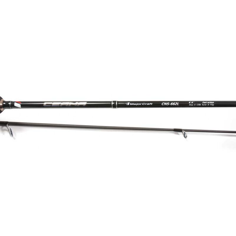 Canne Spinning Major Craft Ceana 662L 1.98m 4-15g - Cannes Spinning | Pacific P&ecirc;che