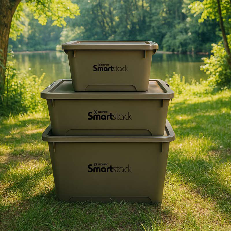 Bo&icirc;te de Rangement Sonik SmartStack Storage Box Large 66L - Bo&icirc;tes | Pacific P&ecirc;che