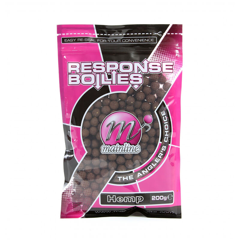Bouillettes carpe mainline ready made boilies hemp 10mm 200g - Denses | Pacific P&ecirc;che