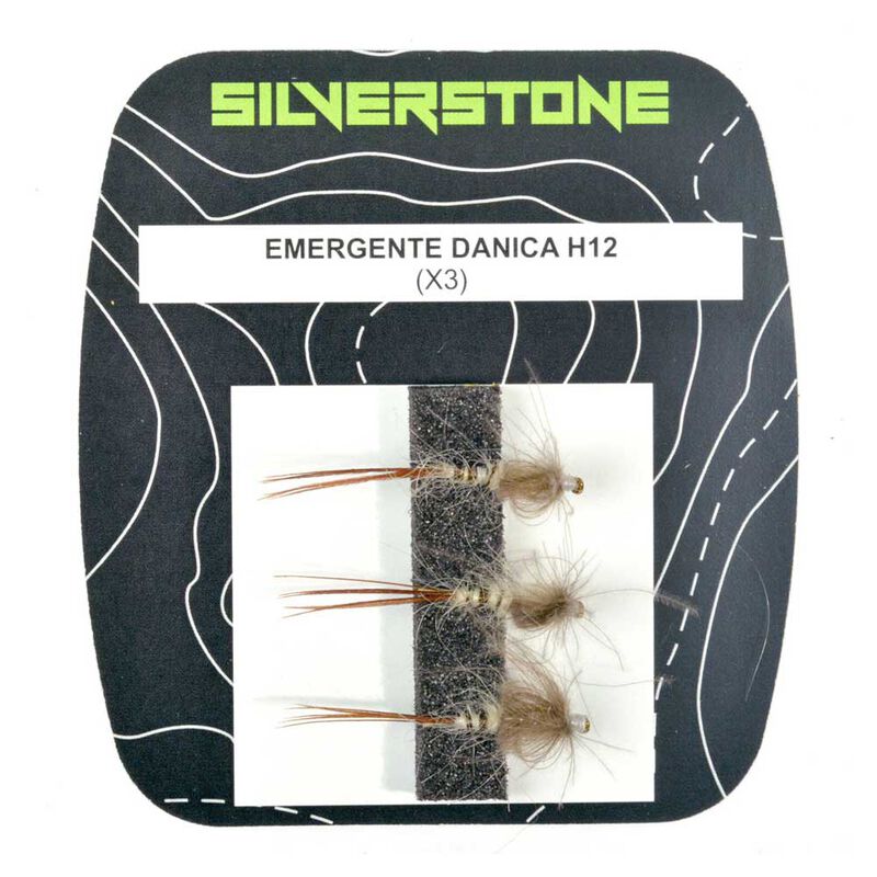 Mouche &eacute;mergente silverstone &eacute;mergente danica h12 (x3) - Emergentes | Pacific P&ecirc;che