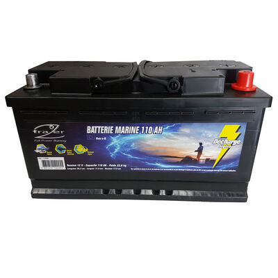 Batterie Marine Frazer 110Ah D&eacute;charge L&eacute;g&egrave;re - Batteries | Pacific P&ecirc;che
