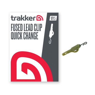 Emerillon clip plomb Trakker Fused Lead clip (Quick Change) - Emerillons carpe | Pacific P&ecirc;che