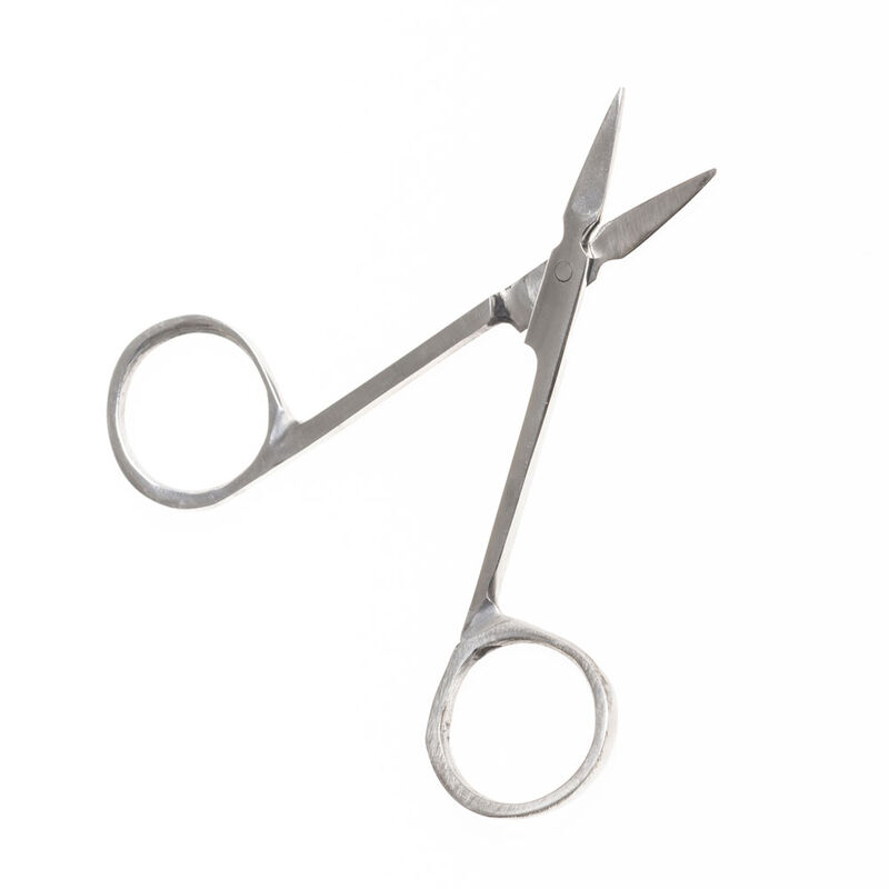 Ciseaux pr&eacute;cision de montage mouche silverstone courbe (8,5 cm) - Ciseaux | Pacific P&ecirc;che