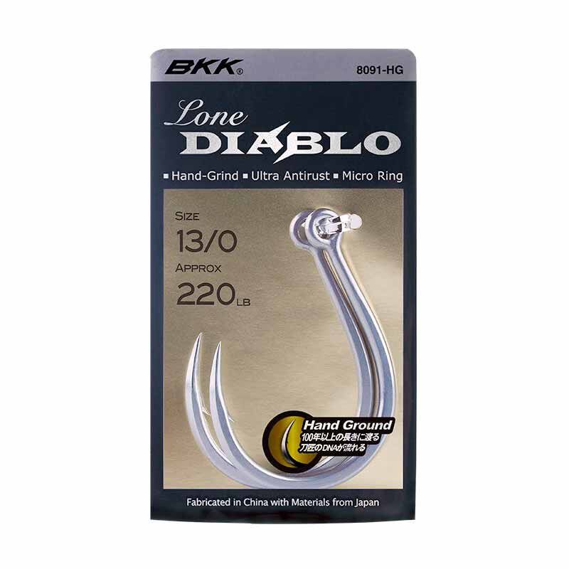 Hame&ccedil;ons Simple Leurre Exo BKK Diablo 8091-5X-HG - Simples | Pacific P&ecirc;che