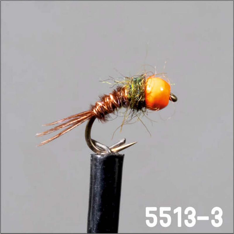 Set Nymphe Garbolino x4 - moyennes et grandes rivi&egrave;res / eaux teint&eacute;es - Nymphes | Pacific P&ecirc;che