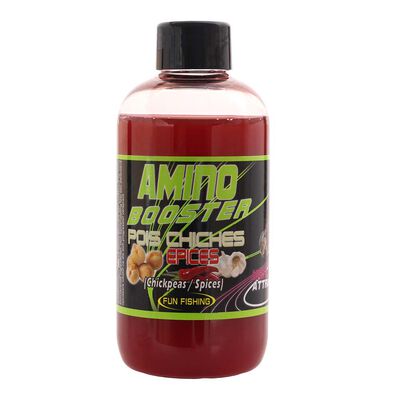 AMINO BOOSTER POIS CHICHE EPICE 185ML FUN FISHING - Additifs | Pacific P&ecirc;che