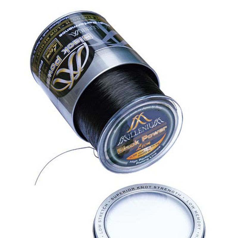 Nylon carpe leon hoogendijk millenium black power noir 1000m - Monofilament | Pacific P&ecirc;che