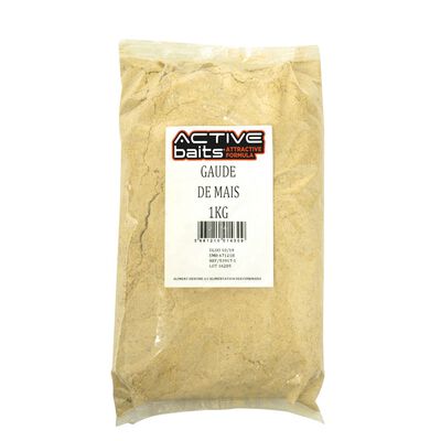Farine pour la p&ecirc;che au coup active baits gaude de mais 1kg - Farines | Pacific P&ecirc;che