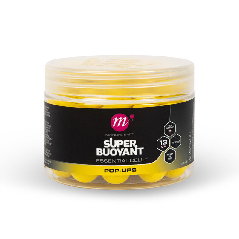 Pop-Ups Mainline Essential Cell Super Buoyant 13mm - Flottantes | Pacific P&ecirc;che