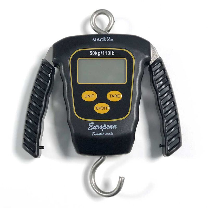 Peson carpe mack2 european digital scale 50kg - Pesons | Pacific P&ecirc;che