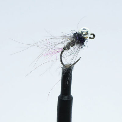 Kit 3 nymphes jigs tag rose h14 bille argent tung 3,5 mm - Nymphes | Pacific P&ecirc;che