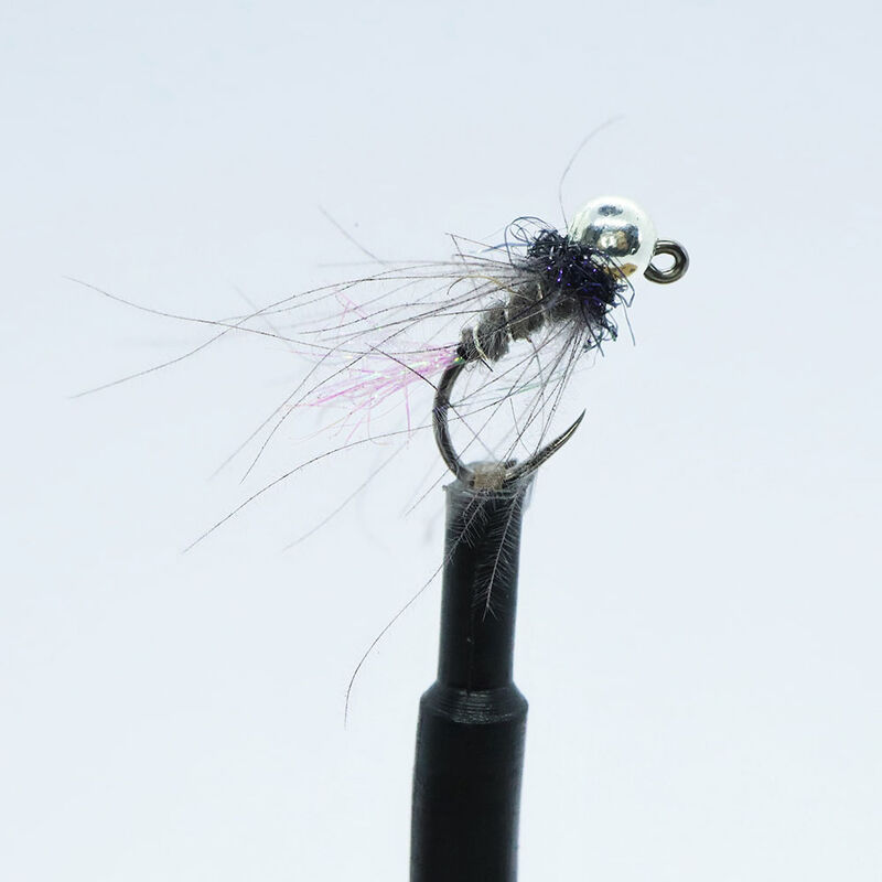 Kit 3 nymphes jigs tag rose h14 bille argent tung 3,5 mm - Nymphes | Pacific P&ecirc;che