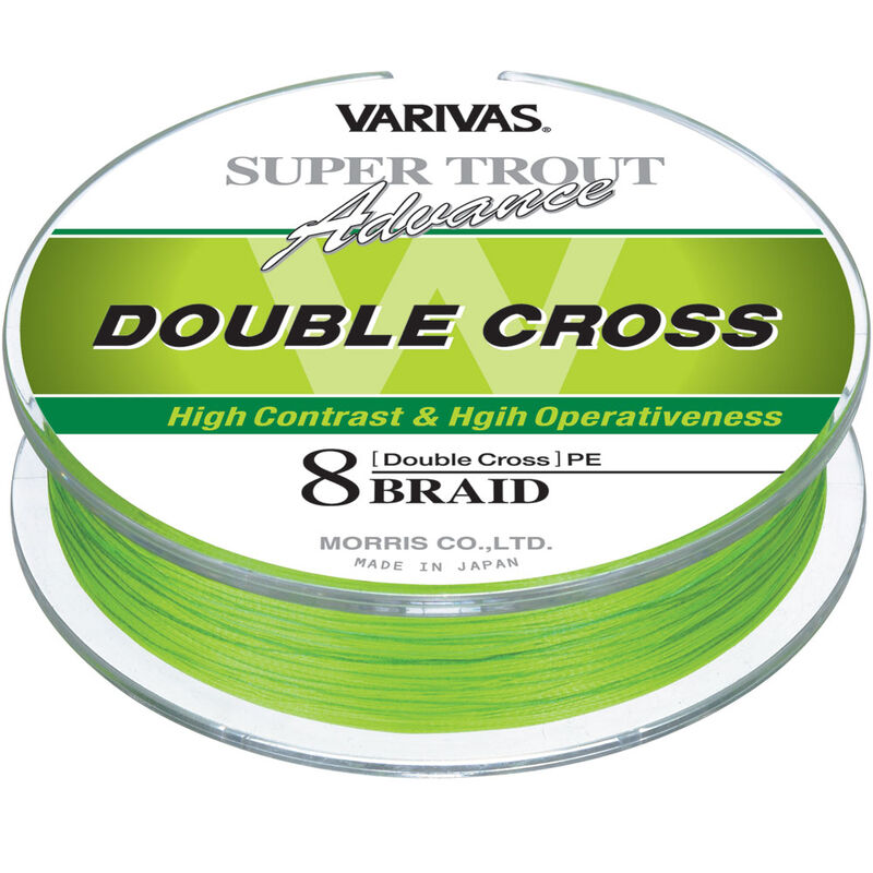 Tresse truite varivas double cross 92m - Tresses | Pacific P&ecirc;che