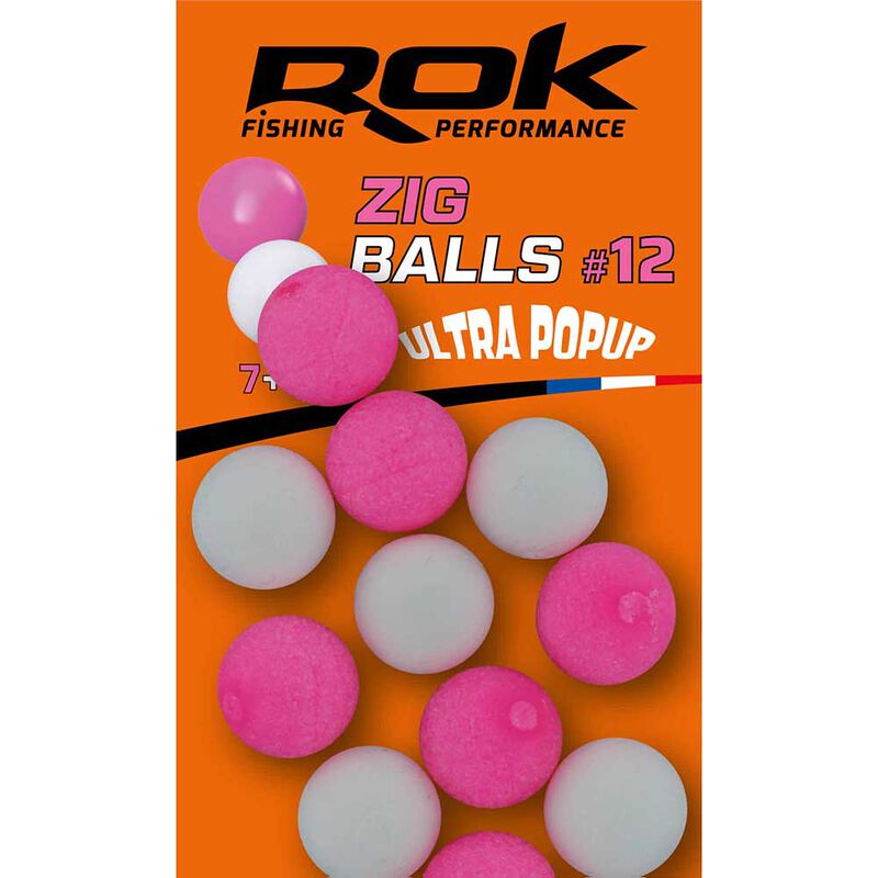 Appats Artificiels Rok Zig Balls 12mm x14 - Imitations | Pacific P&ecirc;che