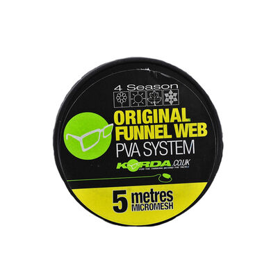 Filet soluble carpe korda funnel web micromesh (5m) - Filets | Pacific P&ecirc;che