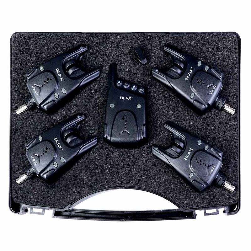Detecteur Carp Strict Blax VXR Alarm Set 4+1 N - Coffrets d&eacute;tecteurs | Pacific P&ecirc;che