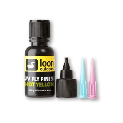 R&eacute;sine UV Loon couleur Hot jaune 14g - Epoxy | Pacific P&ecirc;che