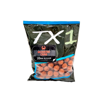 Bouillettes Shimano TX1 Boillie Monster Crab 20mm - Denses | Pacific P&ecirc;che