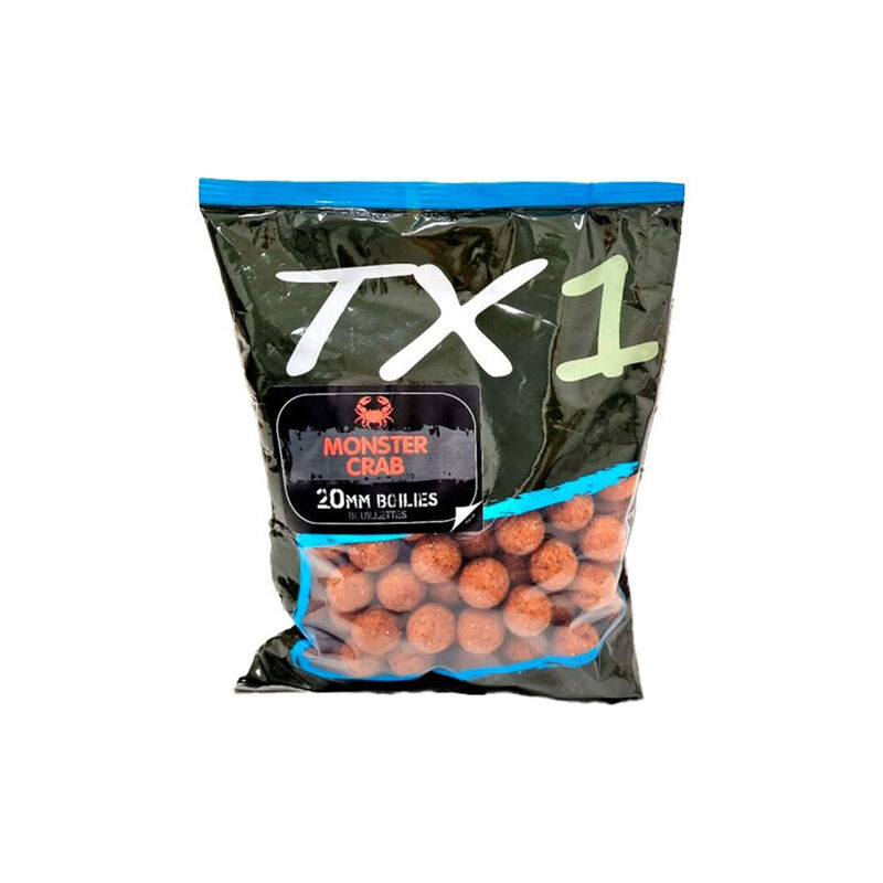 Bouillettes Shimano TX1 Boillie Monster Crab 20mm - Denses | Pacific P&ecirc;che