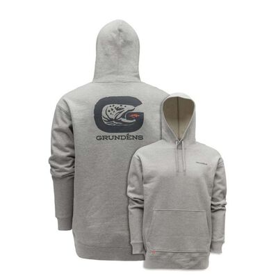 Sweatshirt Grundens G Trout Hoodie Ahtletic Heather - Sweatshirts | Pacific P&ecirc;che