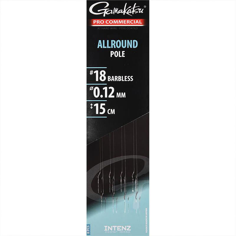 Hamecon Gamakatsu Allround Pole 15 cm x8 - Hame&ccedil;ons &agrave; Palettes | Pacific P&ecirc;che
