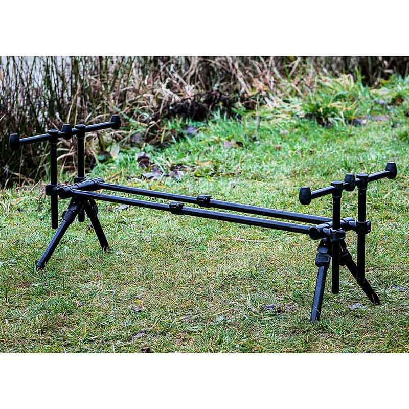 Rod Pod Mack2 Xanthor Pod 3 cannes Aluminium - Rod Pod | Pacific P&ecirc;che