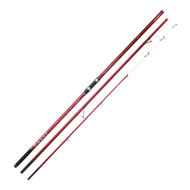 Canne Sunset Red Corall 450 cm 100-200 g - Cannes surfcasting emboitement | Pacific P&ecirc;che