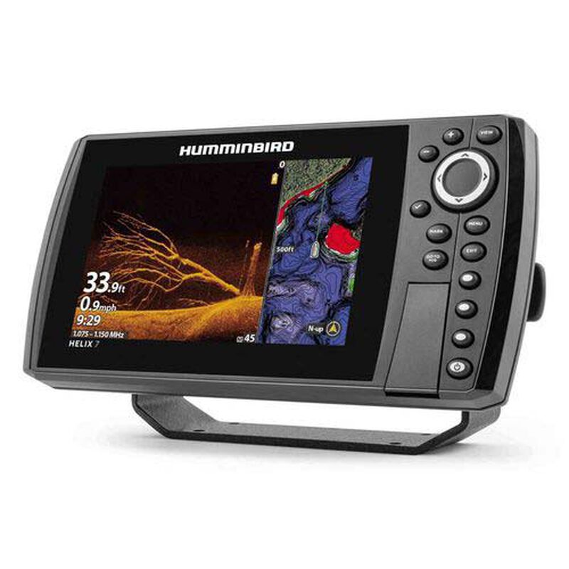 Combin&eacute; R&eacute;seau Humminbird H&eacute;lix 7 G4 Chirp + Mega DI - Sondeurs/Gps | Pacific P&ecirc;che