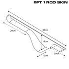 Fourreaux Nash Scope OPS Hi Protect 6ft 1 Rod Skin - Fourreaux | Pacific P&ecirc;che