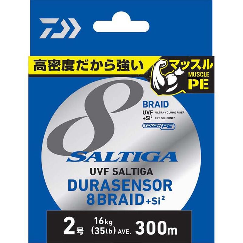 Tresse Daiwa Saltiga 8B 300m - Tresses | Pacific P&ecirc;che