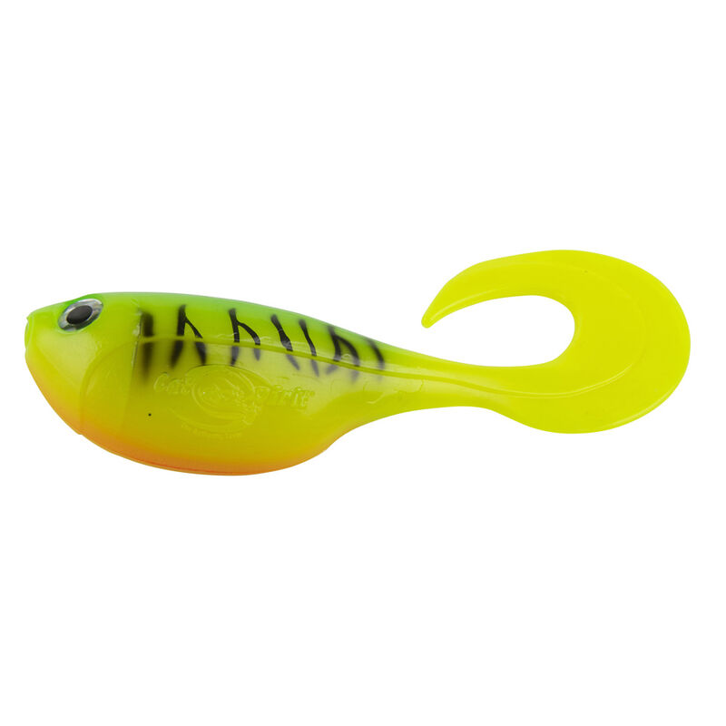 Leurre souple grub silure cat spirit fat ondulia 18cm (x5) - Virgules | Pacific P&ecirc;che