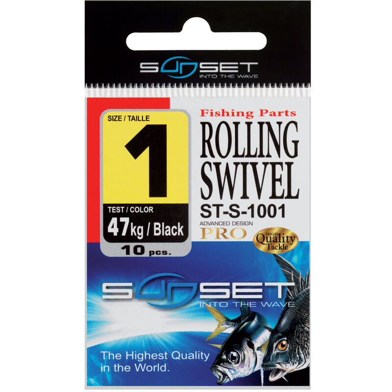 Emerillons mer sunset rolling swivel - Emerillons mer | Pacific P&ecirc;che