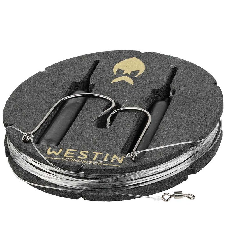 Bas de ligne pr&ecirc;t &agrave; p&ecirc;cher Westin Dropshot Rig Kit 10g (x2) + ShadTeez Pin-Tail (x2) - Bas de ligne mont&eacute;s | Pacific P&ecirc;che