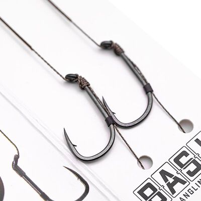 Bas de ligne korda basix hair rigs wide gape - Bas de Ligne Mont&eacute;s | Pacific P&ecirc;che