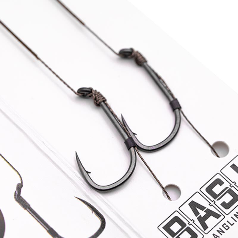 Bas de ligne korda basix hair rigs wide gape - Bas de Ligne Mont&eacute;s | Pacific P&ecirc;che
