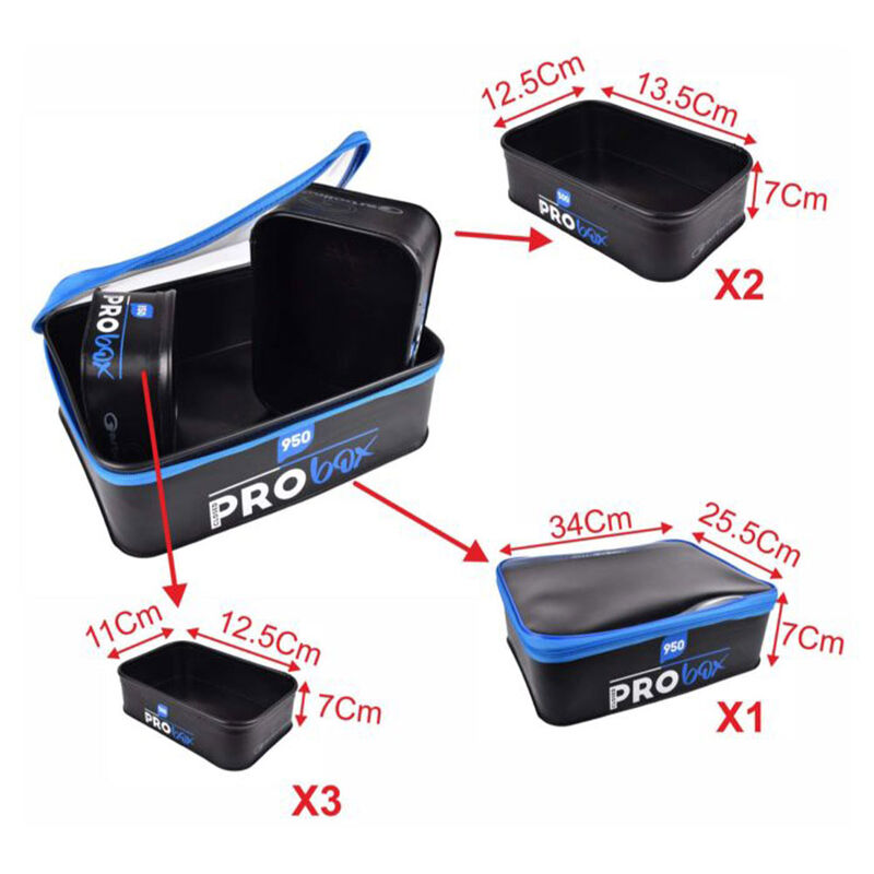 Set Eva de 4 Boites Garbolino - Boites | Pacific P&ecirc;che