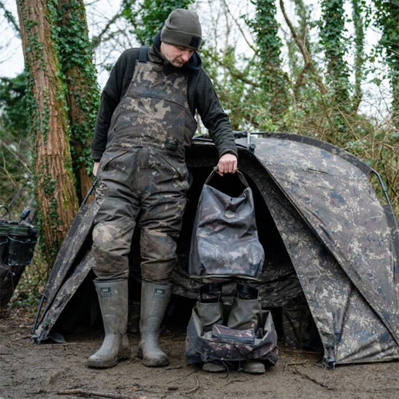 Waterproof Wader & Boot Bag Nash Subterfuge - Accessoires V&ecirc;tements | Pacific P&ecirc;che