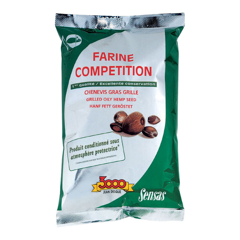 Farine sensas 3000 super chenevis grill&eacute; gras 550g - Farines | Pacific P&ecirc;che