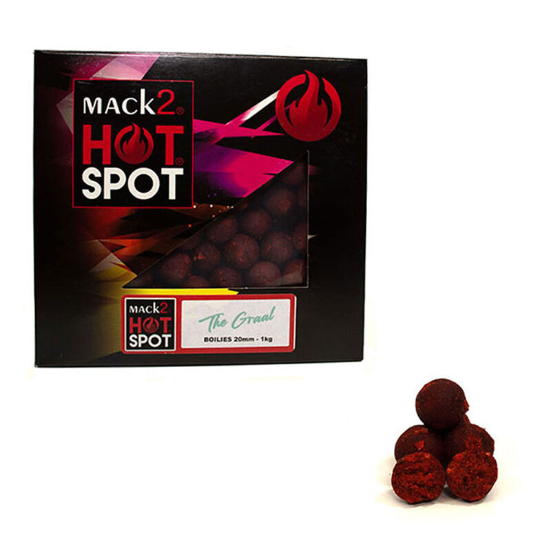 Bouillettes Mack2 The Graal 1kg - Denses | Pacific P&ecirc;che