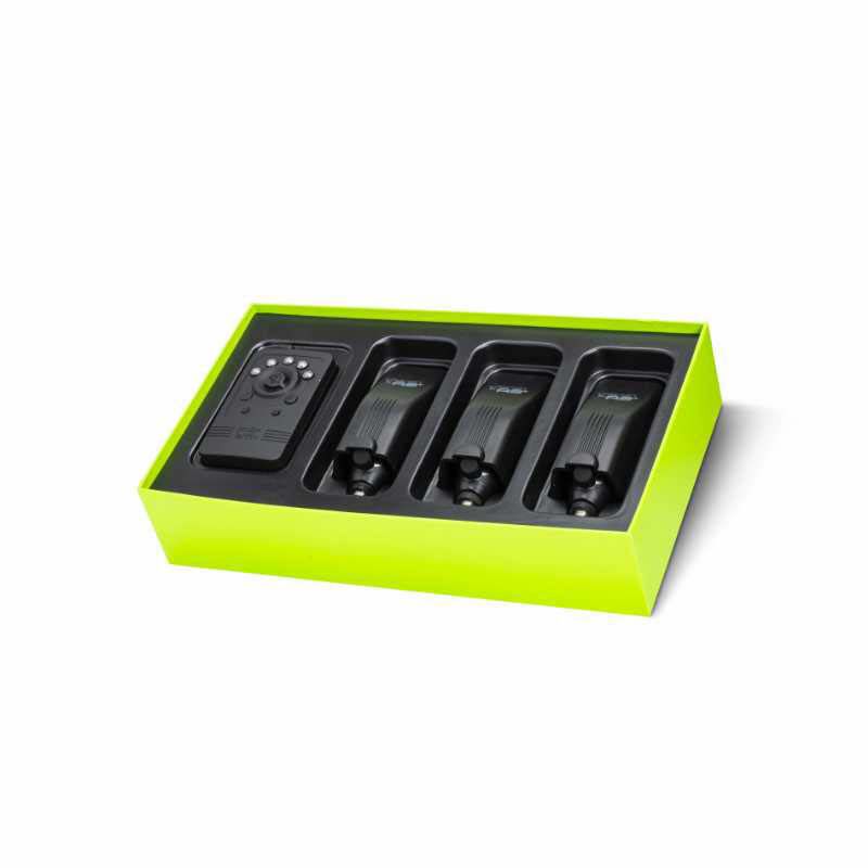 Coffret 3 D&eacute;tecteurs Siren R3+ avec Centrale - Coffrets d&eacute;tecteurs | Pacific P&ecirc;che