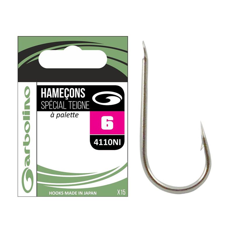 Hame&ccedil;ons  sp&eacute;cial teignes Garbolino STREAMLINE HAMECONS 4100NI (x15) - Hame&ccedil;ons | Pacific P&ecirc;che