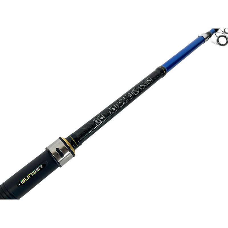 Canne Sunset Sunbream SW20 210 cm 30-80 g - Cannes bateau | Pacific P&ecirc;che