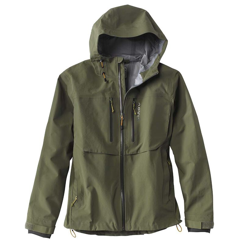 Veste de wading orvis clearwater jacket moss - Vestes/Gilets | Pacific P&ecirc;che