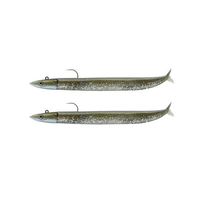Leurre Souple FIIISH Double Combo Offshore Crazy Sand Eel 180mm 35g - Leurres souples | Pacific P&ecirc;che
