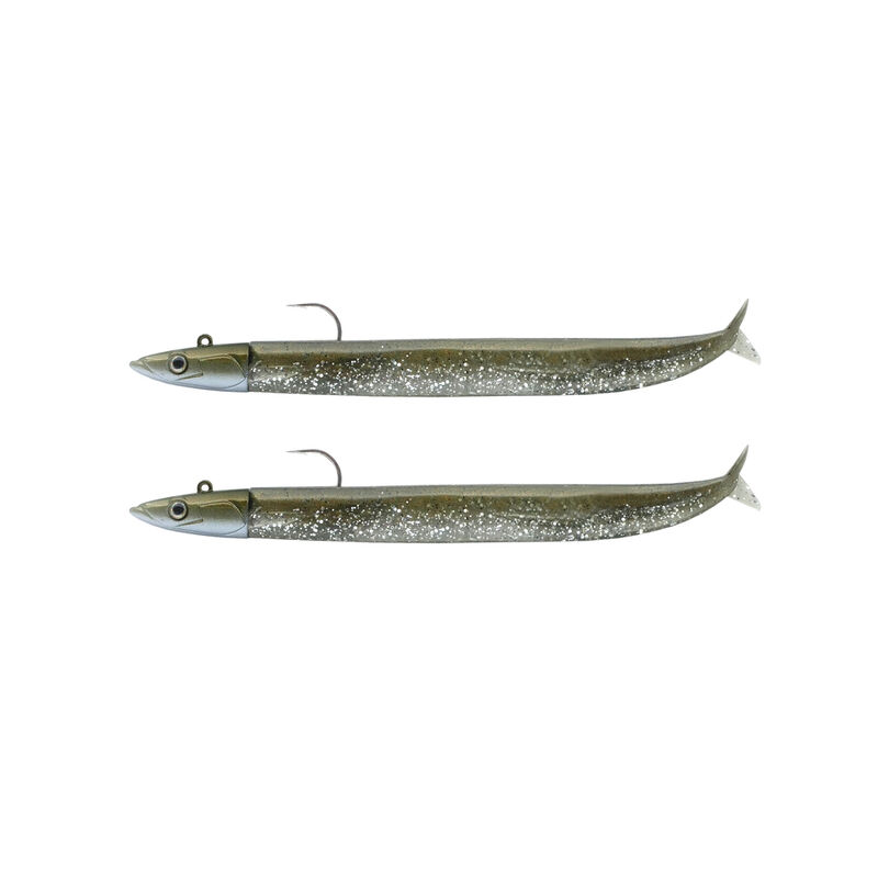 Leurre Souple FIIISH Double Combo Offshore Crazy Sand Eel 180mm 35g - Leurres souples | Pacific P&ecirc;che