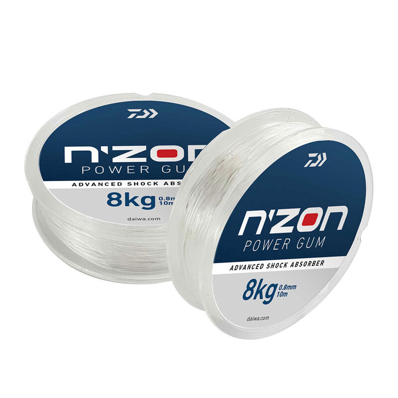 Nylon amortisseur power gum daiwa n'zon - bobine de 10m - Acc. de montage feeder | Pacific P&ecirc;che