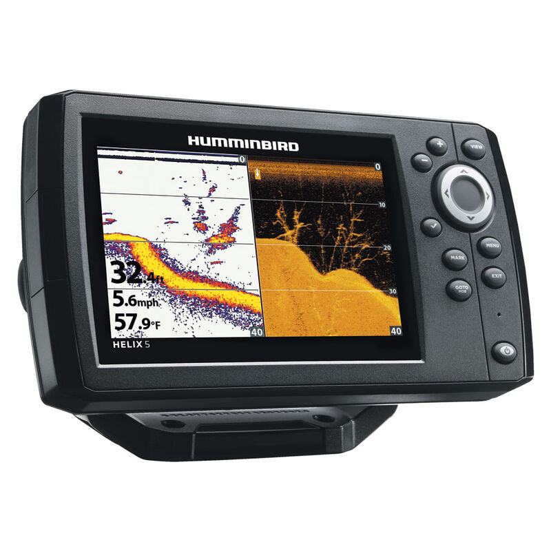 Sondeur Humminbird Helix 5g2 hd di sonde ta+t&deg; 200/455/800khz - Sondeurs | Pacific P&ecirc;che