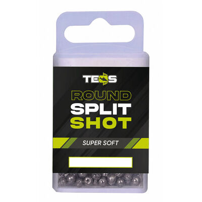 Boite de Plombs Teos Round Split Shot Super Soft - Ronds | Pacific P&ecirc;che